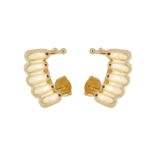 Brinco Ear Cuff Lara Folheado a Ouro 18k