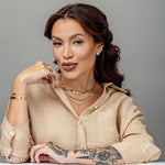 Choker Mini Raios Lp Folheada a Ouro 18k