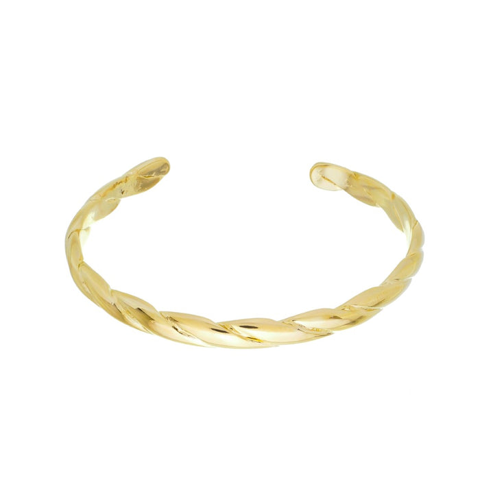 Bracelete Rebeca Trançado Folheado a Ouro 18k Piuka