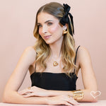 Brinco de Coração Cecília Folheado a Ouro 18k Piuka