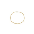 Pulseira Kel Bolinhas Pérola de Água Doce Folheada Ouro 18k