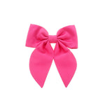 Laço de Cabelo Fernanda Crepe Acetinado Pink