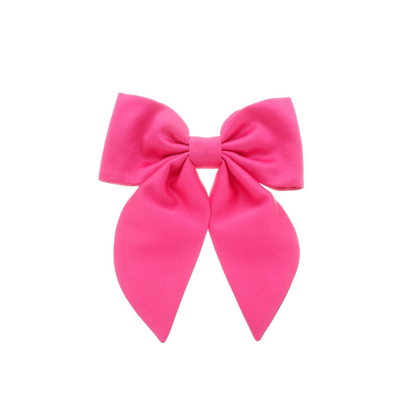 Laço de Cabelo Fernanda Crepe Acetinado Pink