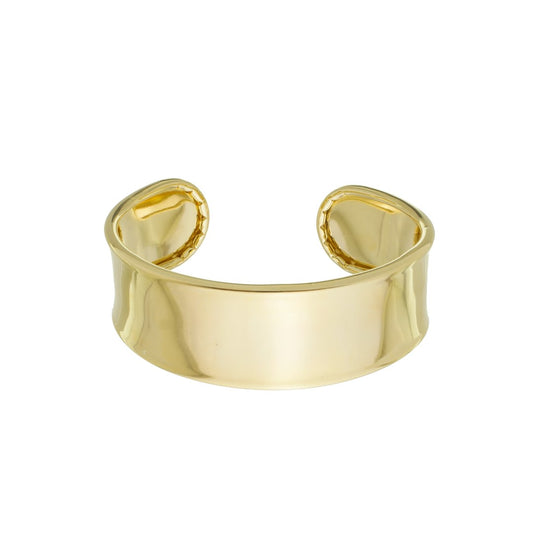 Bracelete Largo Maya Folheado a Ouro 18k