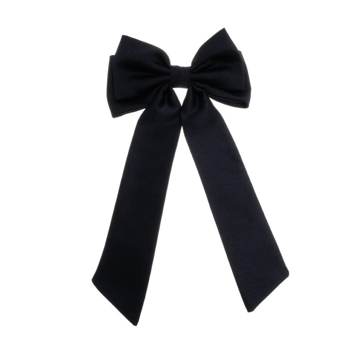 Laço de Cabelo Fabi Crepe Amanda Preto