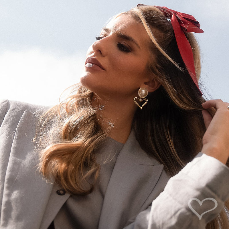 Laço de Cabelo Dani Crepe Amanda Cherry