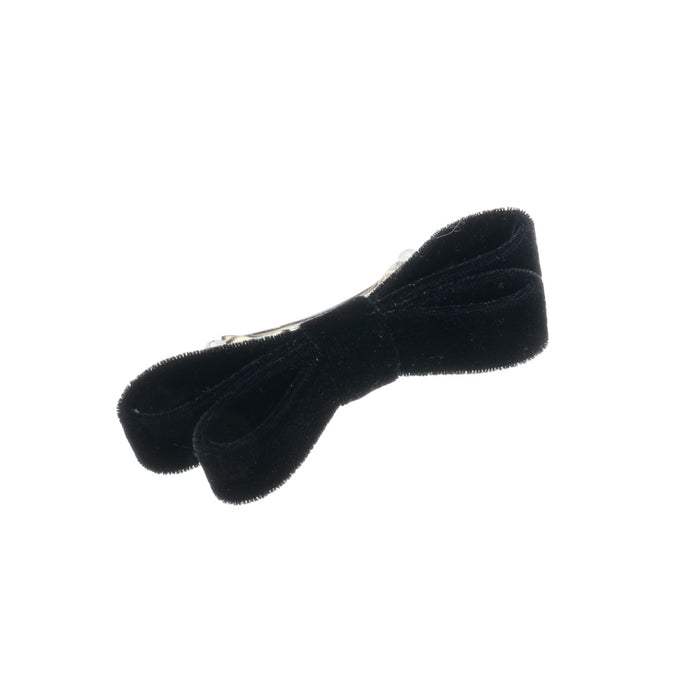 Laço de Cabelo Mari Veludo Alemão Preto