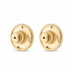 Tarraxa Americana Piuka Folheada a Ouro 18k