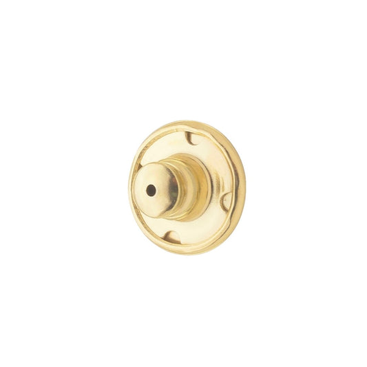Tarraxa Americana Piuka Folheada a Ouro 18k