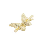 Bico de Pato Vintage Borboleta Dourado