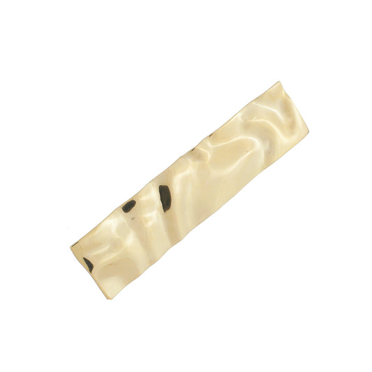Bico de Pato Vintage Retangular Dourado