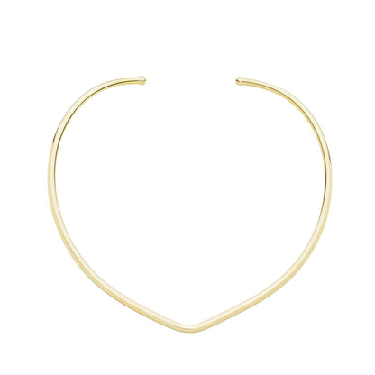 Gargantilha Ava Folheada a Ouro 18k