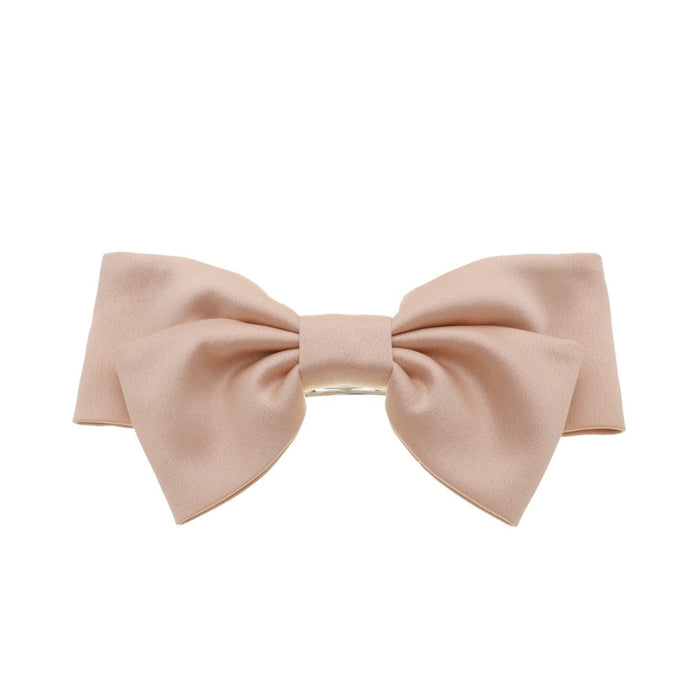 Laço de Cabelo Lais Crepe Acetinado Rose