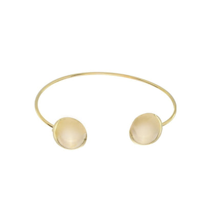 Bracelete Natália Fio Bola Folheado a Ouro 18k