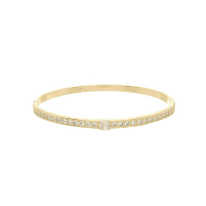 Bracelete Jessi Ponto de Luz Zircônias Folheado a Ouro 18k