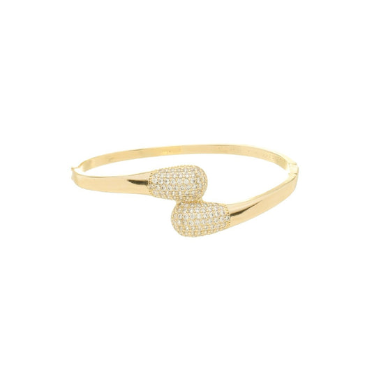 Bracelete Ana Laura Zircônias Folheado a Ouro 18k