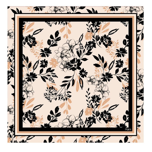 Lenço de Seda Thais Floral