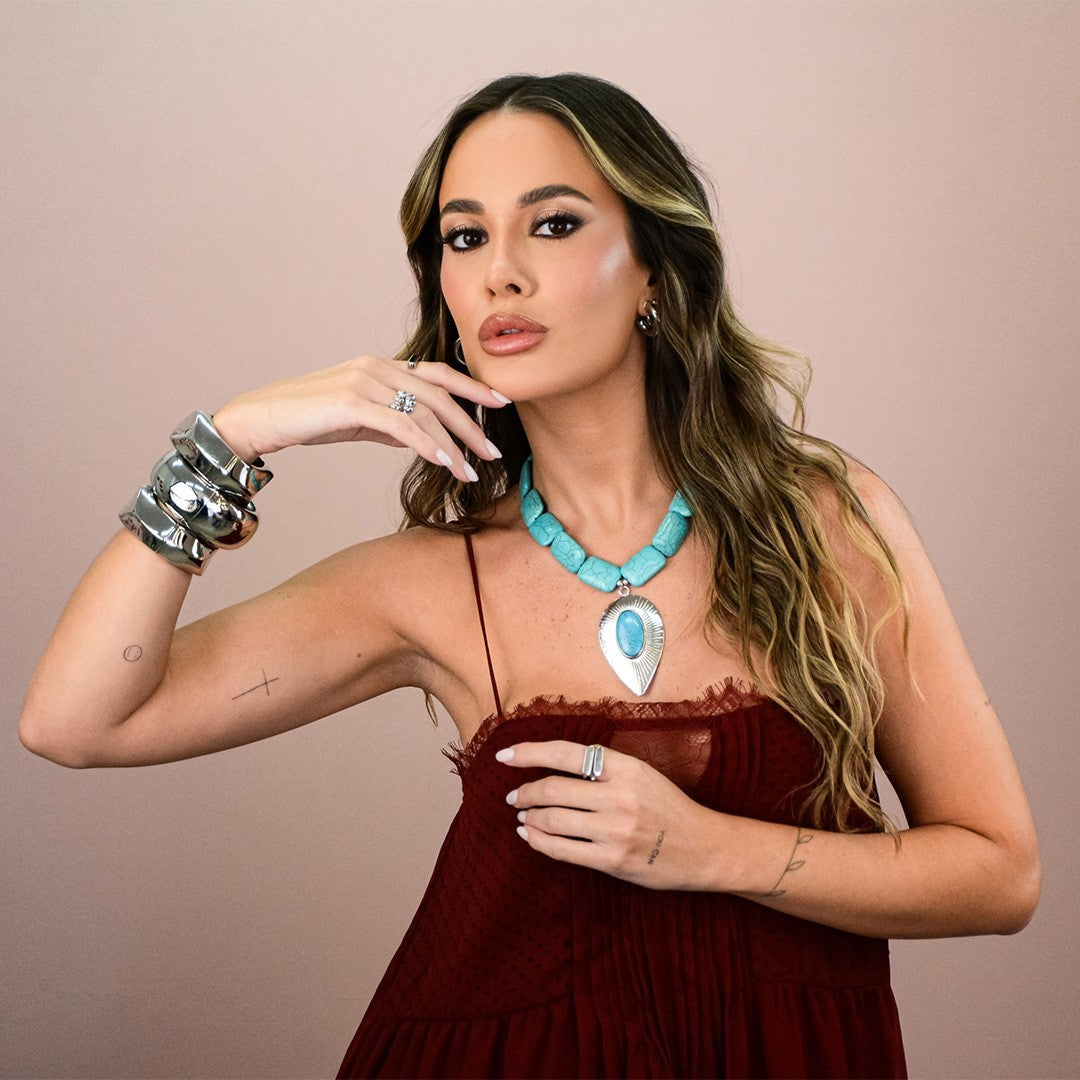 Bracelete Bold Largo Cleo Prata