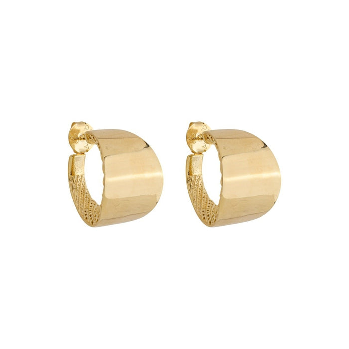 Brinco de Argola Bold Mabel Folheado a Ouro 18k