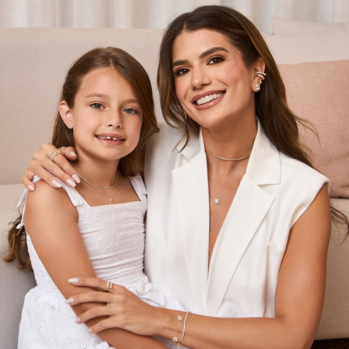 Brinco Maria Flor Pérolas Folheado a Ouro 18k