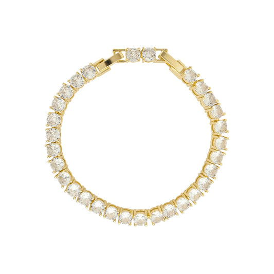 Pulseira Riviera Greta Zircônias Folheada a Ouro 18k