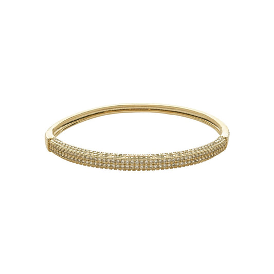 Bracelete Celina Zircônias Folheado a Ouro 18k