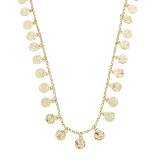 Choker Ana Luísa Mini Medalhas Folheado a Ouro 18k