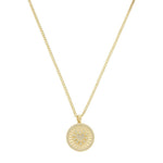Colar Medalha Vintage Coração Piuka Folheado a Ouro 18k