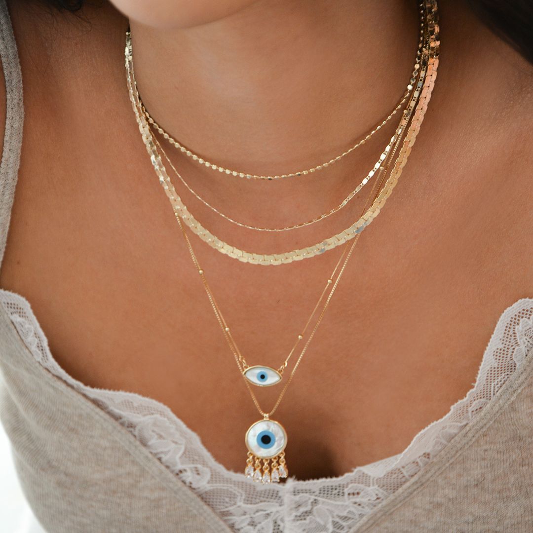 Choker Isabelli 2 Voltas Folheada a Ouro 18k