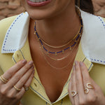Choker Isabelli 2 Voltas Folheada a Ouro 18k