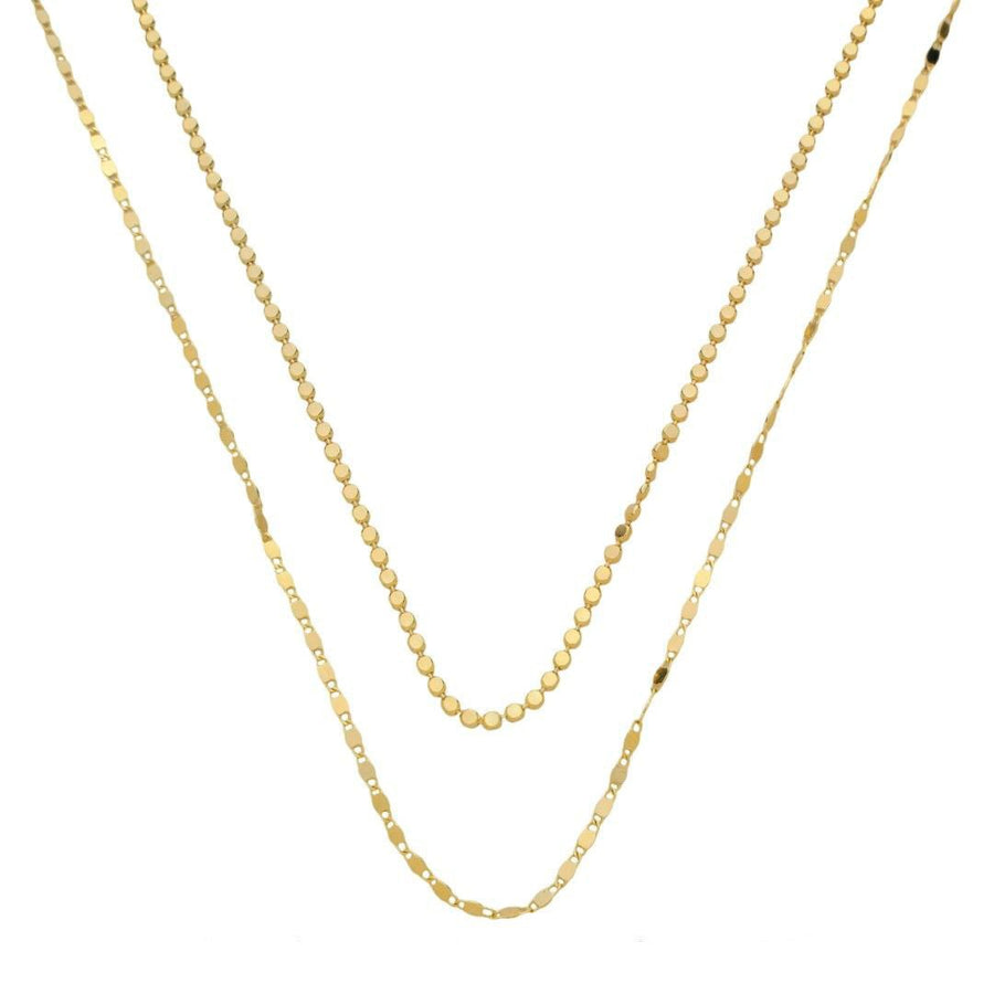 Choker Isabelli 2 Voltas Folheada a Ouro 18k - Piuka