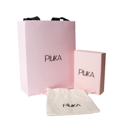 Kit Embalagens Caixa Presente Premiun, Sacola Piuka e Saquinho de Linho