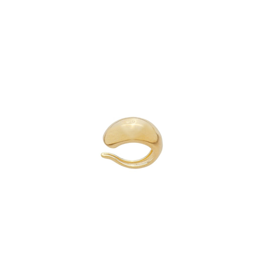 Piercing de Encaixe Nicolle Folheado a Ouro 18k
