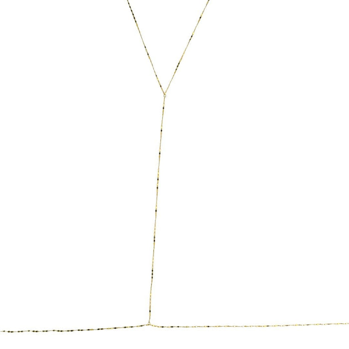 Body Chain Isabelli Folheado a Ouro 18k
