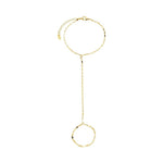 Pulseira de Mão Isabelli Folheada a Ouro 18k