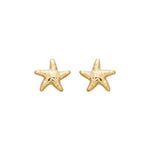 Brinco Fiorella Estrela do Mar Folheado a Ouro 18k