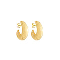 Brinco Argola Taylor Folheado a Ouro 18k