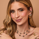 Brinco Argola Taylor Folheado a Ouro 18k