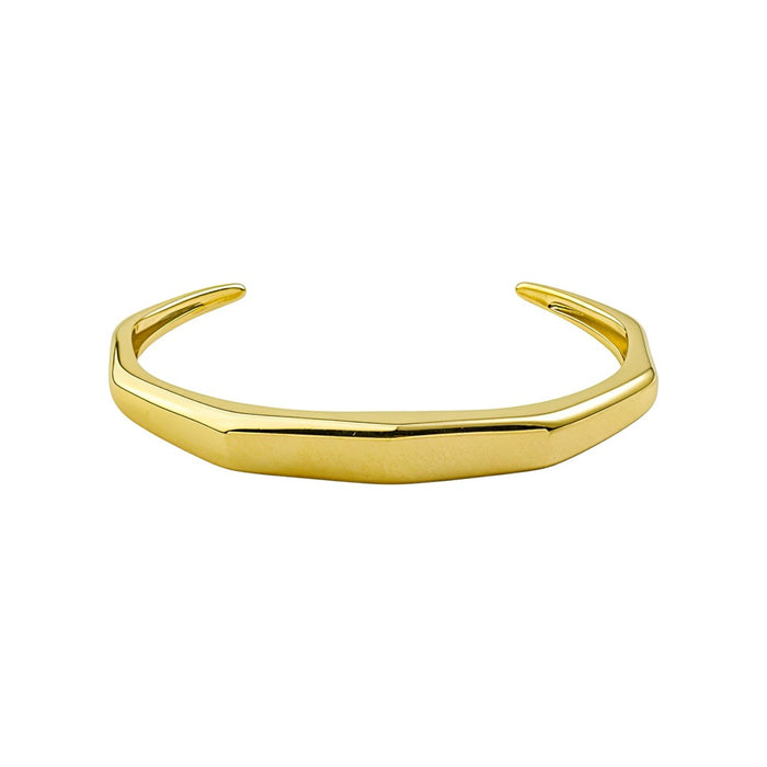 Bracelete Geométrico Lara Folheado a Ouro 18k