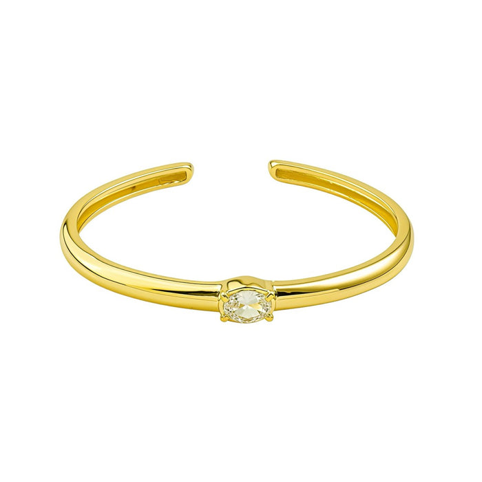 Bracelete Alícia Zircônia Folheado a Ouro 18k