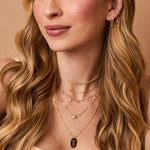Mix de Colares Maria Helena Zircônias Folheado a Ouro 18k
