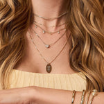 Mix de Colares Maria Helena Zircônias Folheado a Ouro 18k