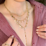 Mix de Colares Lola Gotinhas Zircônias Folheado a Ouro 18k