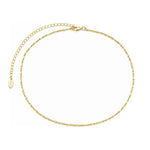 Choker Lili Mini Elos Folheado a Ouro 18k