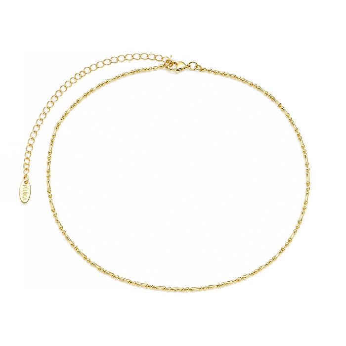 Choker Lili Mini Elos Folheado a Ouro 18k