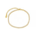Pulseira Riviera Zircônias Liz Folheada a Ouro 18k