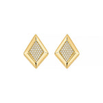 Brinco Serena Zircônias Folheado a Ouro 18k