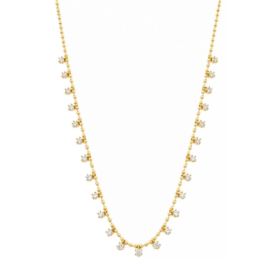Colar Liz Ponto de Luz Zircônias Folheado a Ouro 18k