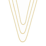 Mix de Colar Ana Livia Folheado a Ouro 18k