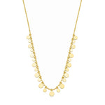 Colar Valentina Medalhinhas Folheado a Ouro 18k